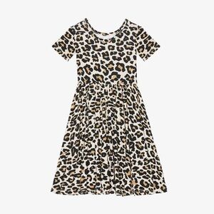 Posh Peanut Lana Leopard Twirl Dress